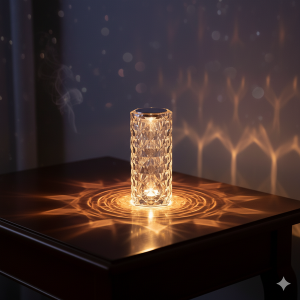 Lampara Cristal De Mesa